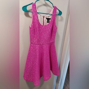Aqua pink dress